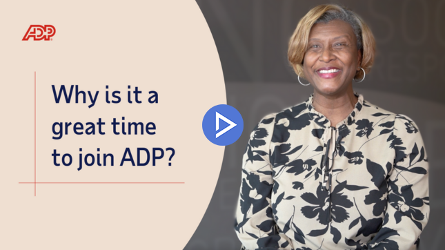 Why is it a great time to join ADP?