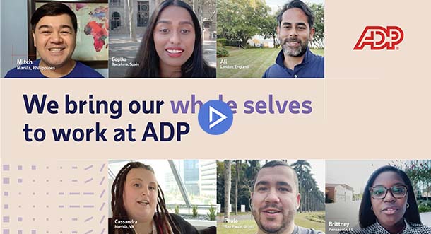 We bring our whole selves to work at ADP