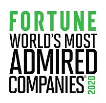 Fortune World's Most Admired Companies 2020