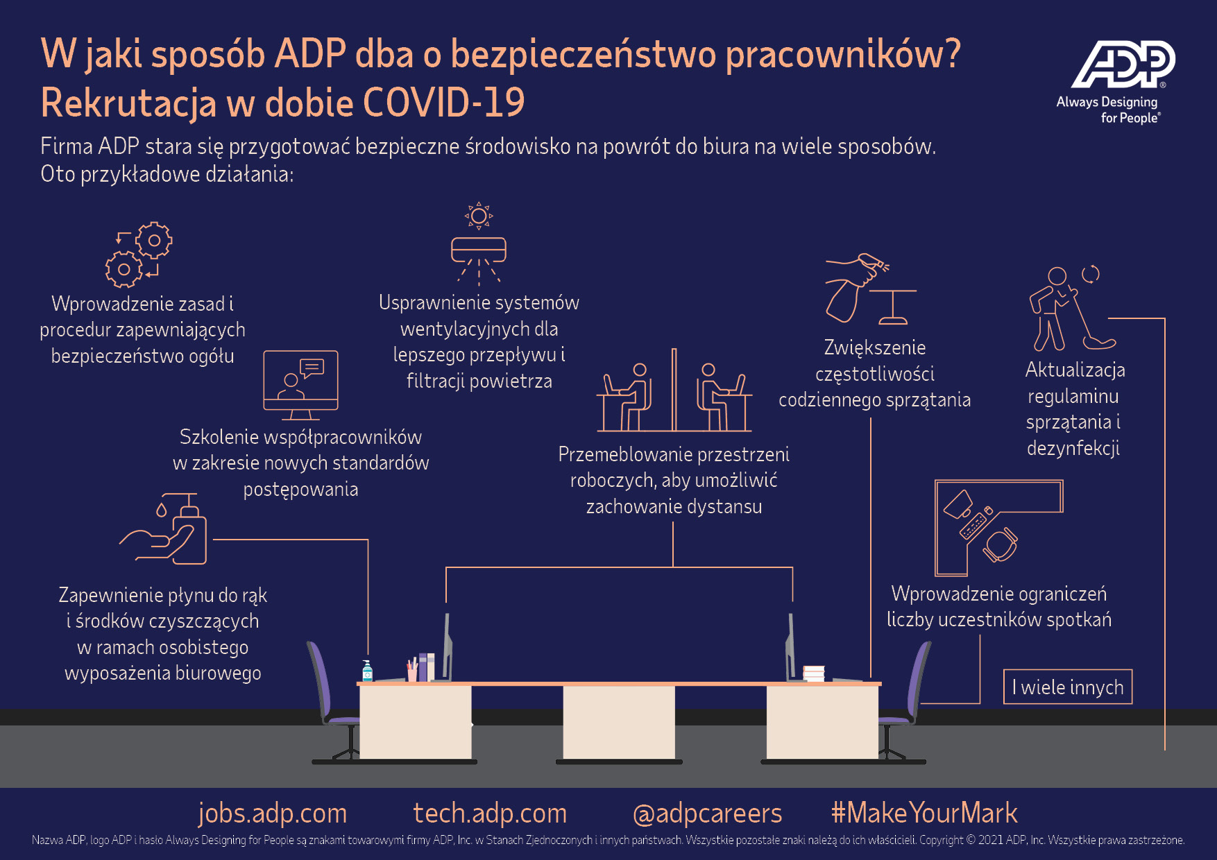 W jaki sposób ADP dba o bezpieczeństwo pracowników?