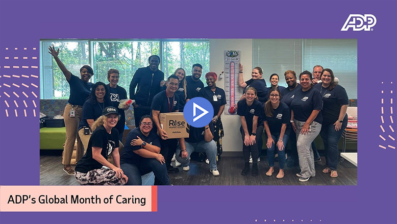 video: ADP - Month of Caring 2020